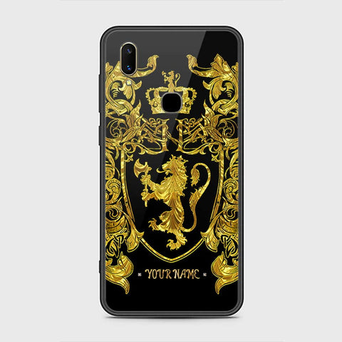 Vivo Z3 Cover- Gold Series - HQ Ultra Shine Premium Infinity Glass Soft Silicon Borders Case