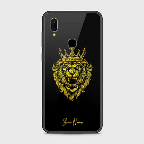 Vivo Z3 Cover- Gold Series - HQ Ultra Shine Premium Infinity Glass Soft Silicon Borders Case