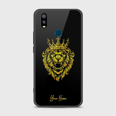 Vivo Y11 2019 Cover- Gold Series - HQ Ultra Shine Premium Infinity Glass Soft Silicon Borders Case