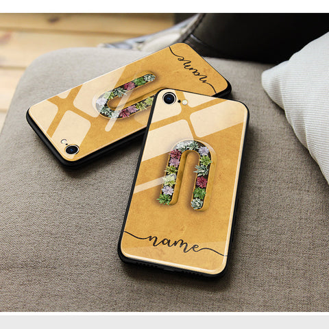 Infinix Hot 40i Cover- Personalized Alphabet Series - HQ Ultra Shine Premium Infinity Glass Soft Silicon Borders Case