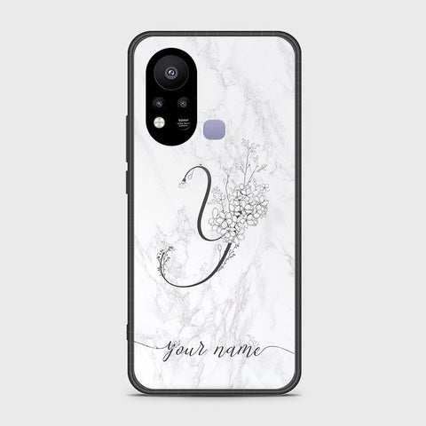 Infinix Hot 11s Cover - Personalized Alphabet Series Series - HQ Ultra Shine Premium Infinity Glass Soft Silicon Borders Case