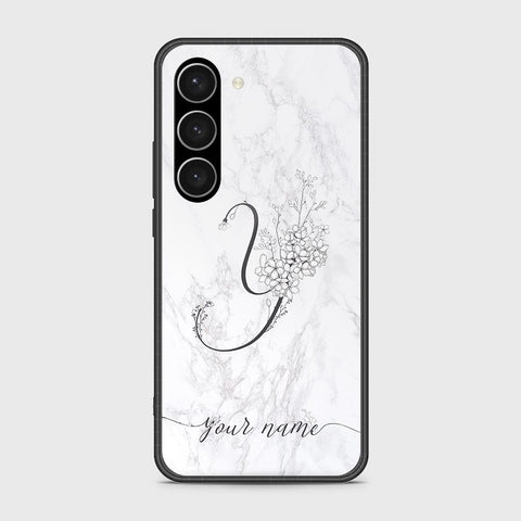 Samsung Galaxy S23 Plus 5G Cover - Personalized Alphabet Series Series - HQ Ultra Shine Premium Infinity Glass Soft Silicon Borders Case