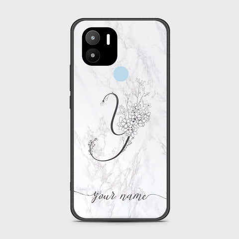 Xiaomi Redmi A2 Plus Cover - Personalized Alphabet Series Series - HQ Ultra Shine Premium Infinity Glass Soft Silicon Borders Case