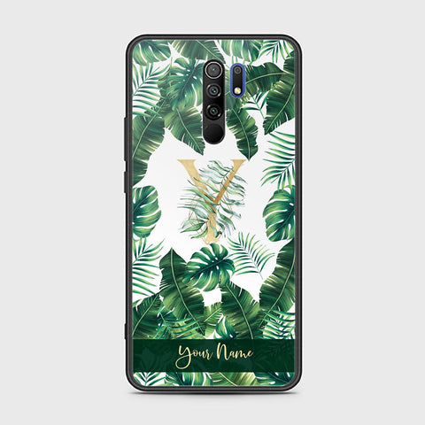 Xiaomi Redmi 9 Cover - Personalized Alphabet Series - HQ Ultra Shine Premium Infinity Glass Soft Silicon Borders Case