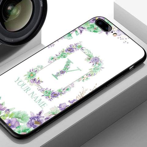 OnePlus 6 Cover - Personalized Alphabet Series Series - HQ Ultra Shine Premium Infinity Glass Soft Silicon Borders Case