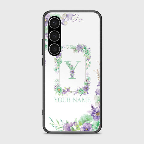 Samsung Galaxy S23 Plus 5G Cover - Personalized Alphabet Series Series - HQ Ultra Shine Premium Infinity Glass Soft Silicon Borders Case