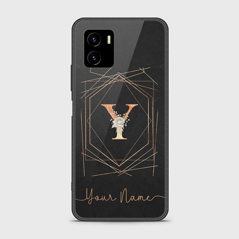 Vivo Y15a Cover - Personalized Alphabet Series - HQ Ultra Shine Premium Infinity Glass Soft Silicon Borders Case