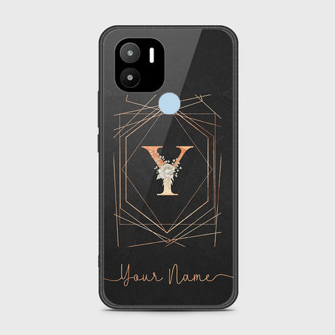 Xiaomi Redmi A2 Plus Cover - Personalized Alphabet Series Series - HQ Ultra Shine Premium Infinity Glass Soft Silicon Borders Case