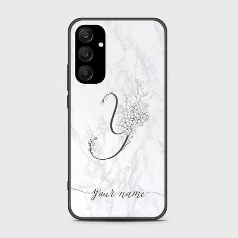 Samsung Galaxy A25 5G Cover- Personalized Alphabet Series - HQ Ultra Shine Premium Infinity Glass Soft Silicon Borders Case