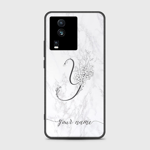 Vivo iQOO Neo 7 Cover- Personalized Alphabet Series - HQ Ultra Shine Premium Infinity Glass Soft Silicon Borders Case