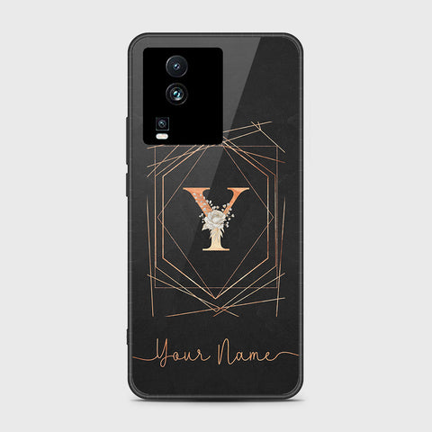 Vivo iQOO Neo 7 Cover- Personalized Alphabet Series - HQ Ultra Shine Premium Infinity Glass Soft Silicon Borders Case