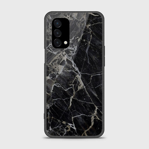 OnePlus Nord N200 5G Cover- Black Marble Series - HQ Ultra Shine Premium Infinity Glass Soft Silicon Borders Case