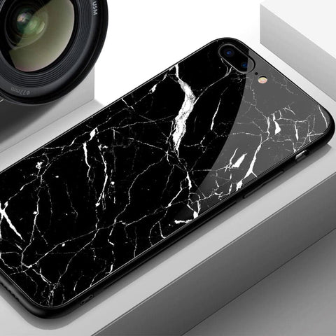 iPhone XS Cover - Black Marble Series - HQ Ultra Shine Premium Infinity Glass Soft Silicon Borders Casee