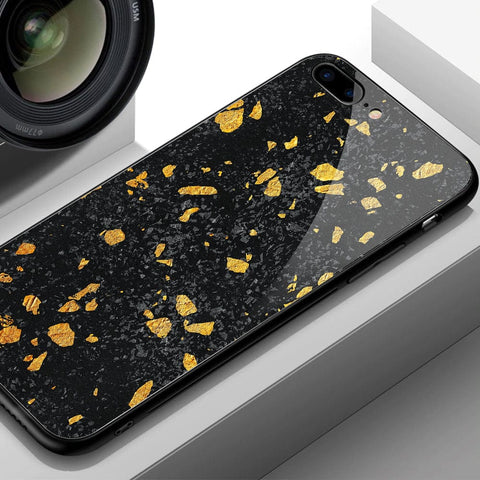 Oppo A17k Cover- Black Marble Series - HQ Ultra Shine Premium Infinity Glass Soft Silicon Borders Case