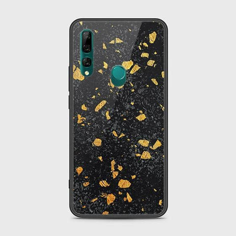 Huawei Y9 Prime 2019 Cover - Black Marble Series - HQ Ultra Shine Premium Infinity Glass Soft Silicon Borders Case