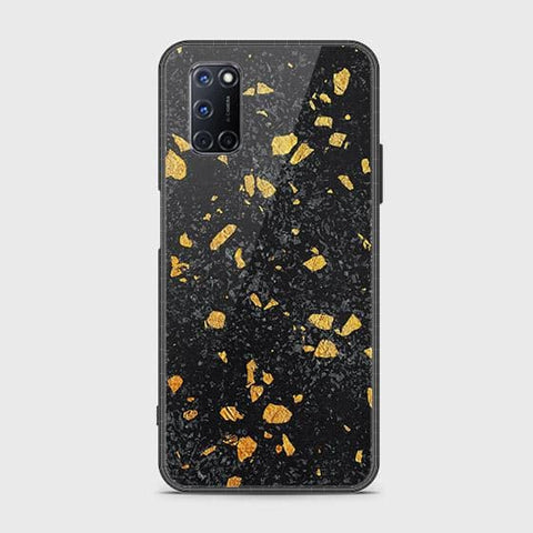 Oppo A72 Cover - Black Marble Series - HQ Ultra Shine Premium Infinity Glass Soft Silicon Borders Case SuccessActive