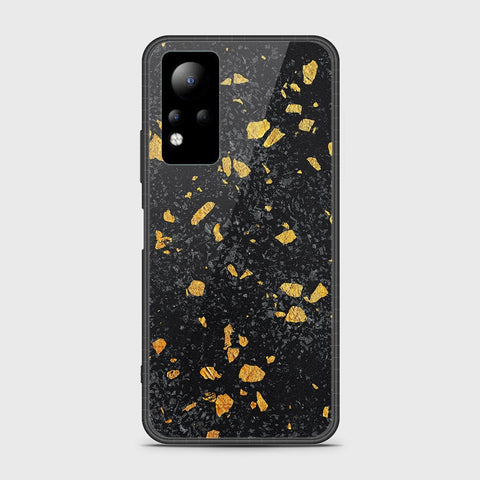 Infinix Note 11 Cover- Black Marble Series - HQ Ultra Shine Premium Infinity Glass Soft Silicon Borders Case