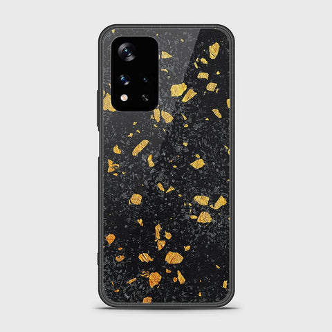 Xiaomi Poco M4 Pro 5G Cover- Black Marble Series - HQ Ultra Shine Premium Infinity Glass Soft Silicon Borders Case