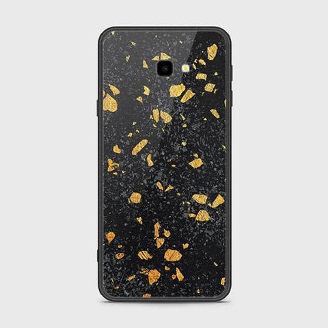 Samsung Galaxy J4 Plus Cover - Black Marble Series - HQ Ultra Shine Premium Infinity Glass Soft Silicon Borders Case