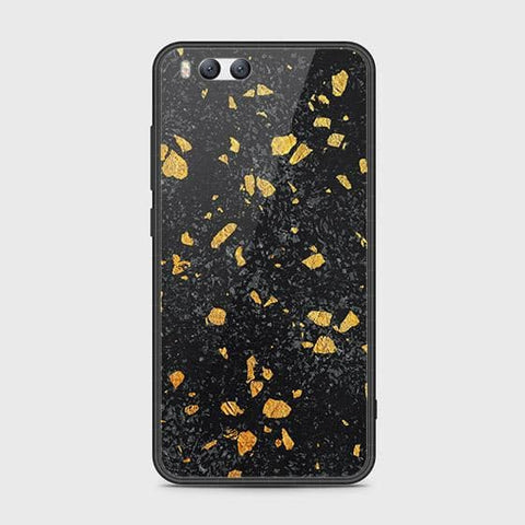 Xiaomi Mi 6 Cover - Black Marble Series - HQ Ultra Shine Premium Infinity Glass Soft Silicon Borders Case