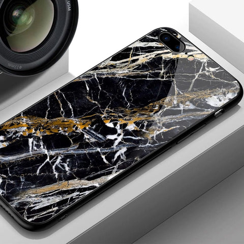 Oppo A1 Pro  Cover- Black Marble Series - HQ Ultra Shine Premium Infinity Glass Soft Silicon Borders Case