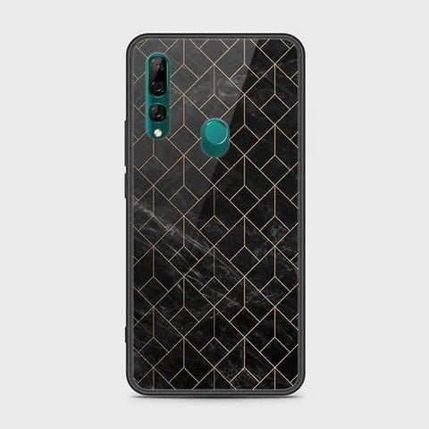 Huawei Y9 Prime 2019 Cover - Black Marble Series - HQ Ultra Shine Premium Infinity Glass Soft Silicon Borders Case