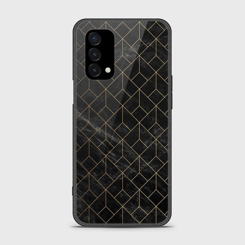 OnePlus Nord N200 5G Cover- Black Marble Series - HQ Ultra Shine Premium Infinity Glass Soft Silicon Borders Case