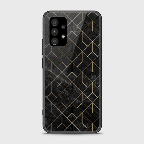 Samsung Galaxy A53 5G Cover- Black Marble Series - HQ Ultra Shine Premium Infinity Glass Soft Silicon Borders Case