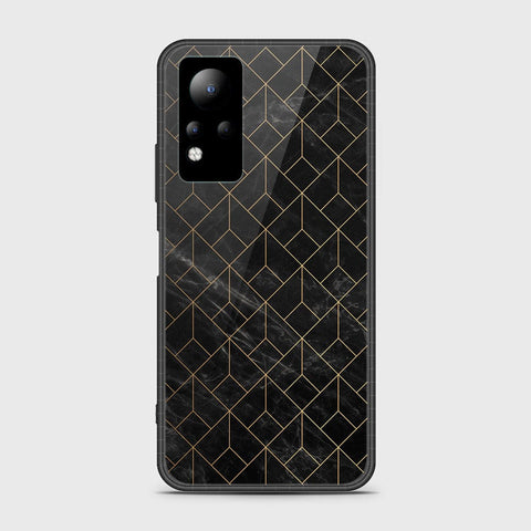 Infinix Note 11 Cover- Black Marble Series - HQ Ultra Shine Premium Infinity Glass Soft Silicon Borders Case