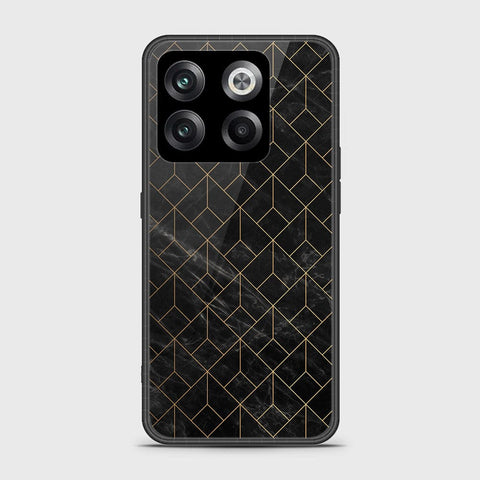 OnePlus Ace Pro Cover- Black Marble Series - HQ Ultra Shine Premium Infinity Glass Soft Silicon Borders Case