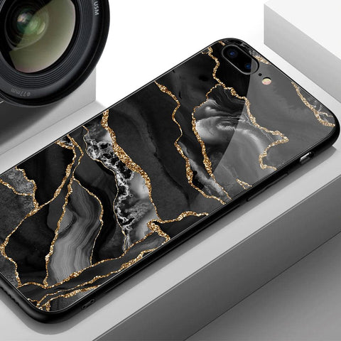 Oppo Find X Cover - Black Marble Series - HQ Ultra Shine Premium Infinity Glass Soft Silicon Borders Case