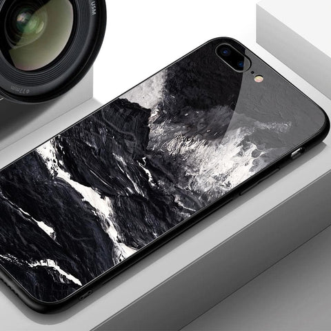 Xiaomi Pocophone F1 Cover - Black Marble Series - HQ Ultra Shine Premium Infinity Glass Soft Silicon Borders Case