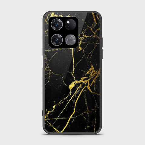 OnePlus Ace Racing Cover- Black Marble Series - HQ Ultra Shine Premium Infinity Glass Soft Silicon Borders Case