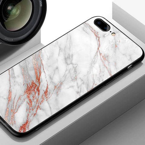 Oppo A1 Pro  Cover- White Marble Series - HQ Ultra Shine Premium Infinity Glass Soft Silicon Borders Case