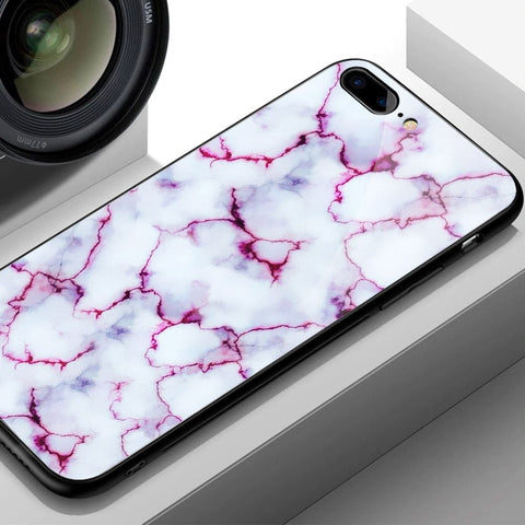 Oppo A57 4G 2022 Cover- White Marble Series - HQ Ultra Shine Premium Infinity Glass Soft Silicon Borders Case