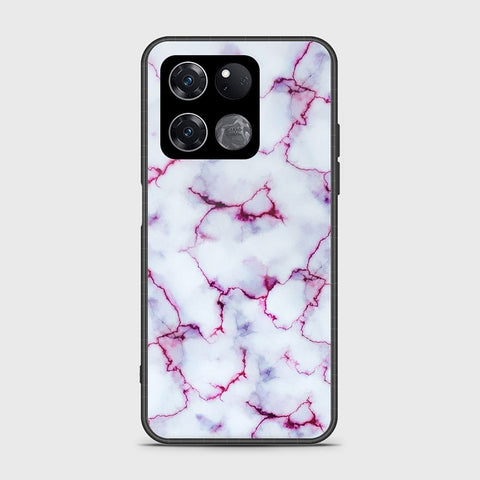 OnePlus Ace Racing Cover- White Marble Series - HQ Ultra Shine Premium Infinity Glass Soft Silicon Borders Case