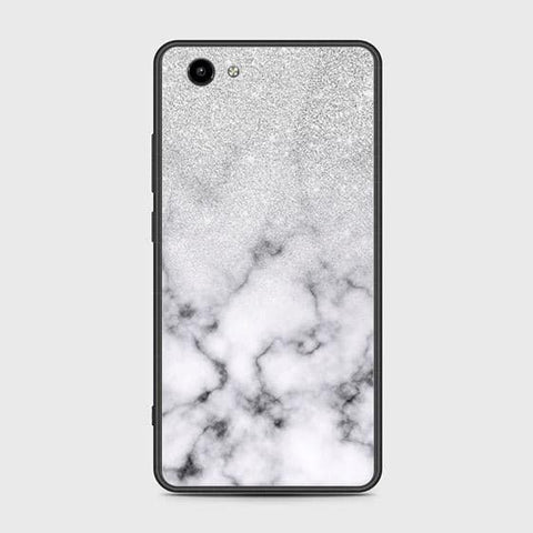 Vivo Y71 Cover - White Marble Series - HQ Ultra Shine Premium Infinity Glass Soft Silicon Borders Case