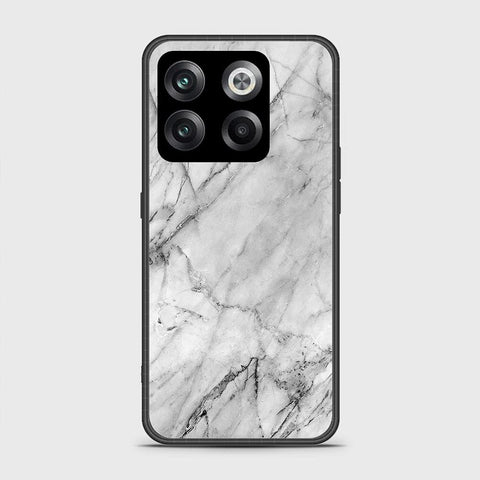 OnePlus Ace Pro Cover- White Marble Series - HQ Ultra Shine Premium Infinity Glass Soft Silicon Borders Case