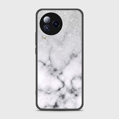 Xiaomi Civi 3 Cover- White Marble Series - HQ Ultra Shine Premium Infinity Glass Soft Silicon Borders Case