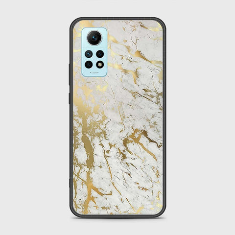 Xiaomi Redmi Note 12 Pro 4G Cover- White Marble Series - HQ Ultra Shine Premium Infinity Glass Soft Silicon Borders Case