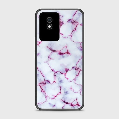 Vivo Y11 2023 Cover- White Marble Series - HQ Ultra Shine Premium Infinity Glass Soft Silicon Borders Case