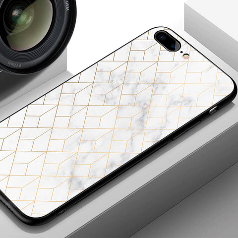 Vivo Y01 Cover - White Marble Series 2 - HQ Ultra Shine Premium Infinity Glass Soft Silicon Borders Case