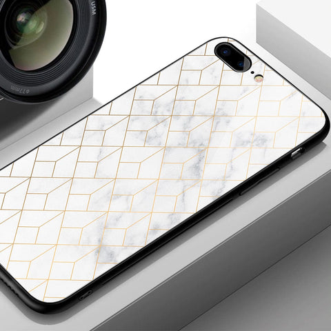 Vivo V23e Cover- White Marble Series 2 - HQ Ultra Shine Premium Infinity Glass Soft Silicon Borders Case