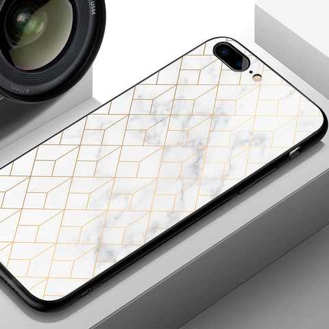 Xiaomi Redmi K40 Cover - White Marble Series 2 - HQ Ultra Shine Premium Infinity Glass Soft Silicon Borders Case