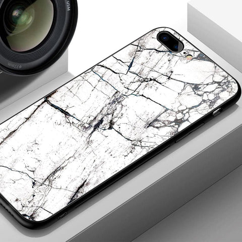 Vivo V20 SE Cover - White Marble Series 2 - HQ Ultra Shine Premium Infinity Glass Soft Silicon Borders Case