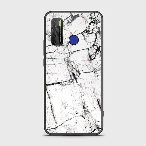 Tecno Spark 5 Pro Cover- White Marble Series 2 - HQ Ultra Shine Premium Infinity Glass Soft Silicon Borders Case