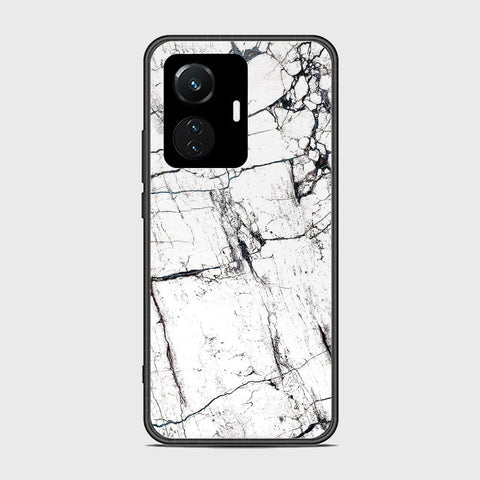 Vivo Y55 4G Cover- White Marble Series 2 - HQ Ultra Shine Premium Infinity Glass Soft Silicon Borders Case