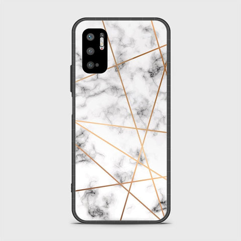 Xiaomi Redmi Note 10 5G Cover - White Marble Series 2 - HQ Ultra Shine Premium Infinity Glass Soft Silicon Borders Case