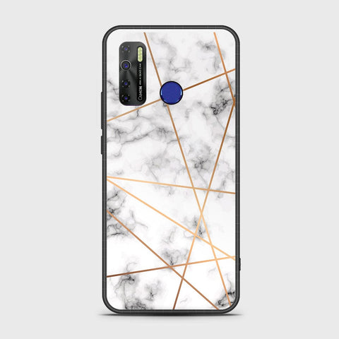 Tecno Spark 5 Pro Cover- White Marble Series 2 - HQ Ultra Shine Premium Infinity Glass Soft Silicon Borders Case