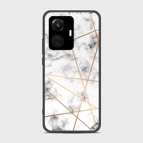 Vivo Y55 4G Cover- White Marble Series 2 - HQ Ultra Shine Premium Infinity Glass Soft Silicon Borders Case